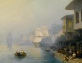 AIVAZOVSKY Ivan Constantinovich View Over The Bosporus AIVAZOVSKY Ivan Constantinovich View Over The Bosporus