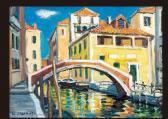 AKIMOTO Kiyohiro Small Canal In Venice AKIMOTO Kiyohiro Small Canal In Venice