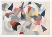 AKSTON J.James Spheres Aux Triangles Aubusson AKSTON J.James Spheres Aux Triangles Aubusson