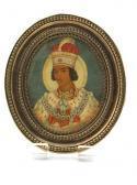 AL-DIN SHAH Nasir Portrait Miniature Of An Indian Prince, Head And Shoulders AL-DIN SHAH Nasir Portrait Miniature Of An Indian Prince, Head And Shoulders