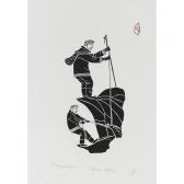 ALAKU QAQUTU ADAMIE Untitled ( Two Men Catching Seals) ALAKU QAQUTU ADAMIE Untitled ( Two Men Catching Seals)