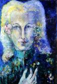 ALARIN AKAROVA Marguerite Portrait De Femme. ALARIN AKAROVA Marguerite Portrait De Femme.