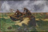 ALAUX François Les Pêcheurs En Mer ALAUX François Les Pêcheurs En Mer