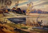 ALBACH GEORGE A. Village Landscape ALBACH GEORGE A. Village Landscape