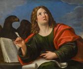 ALBANI Francesco Der Evangelist Johannes Mit Adler ALBANI Francesco Der Evangelist Johannes Mit Adler
