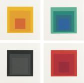 ALBERS Josef Homage To The Square: Edition Keller Ia-ik ALBERS Josef Homage To The Square: Edition Keller Ia-ik