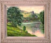 ALBERT Adolphe «la Seine Aux Andelys» ALBERT Adolphe «la Seine Aux Andelys»