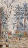 ALBERT Charles Birch Trees, Arbrook Common (surrey) ALBERT Charles Birch Trees, Arbrook Common (surrey)