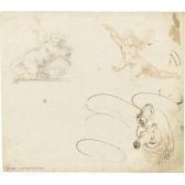 ALBERTI Giovanni Sheet Of Studies Of Different Putti ALBERTI Giovanni Sheet Of Studies Of Different Putti