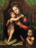 ALBERTINELLI Mariotto Madonna Con Bambino E San Giovannino ALBERTINELLI Mariotto Madonna Con Bambino E San Giovannino