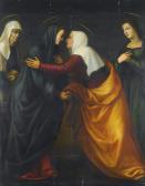ALBERTINELLI Mariotto The Visitation ALBERTINELLI Mariotto The Visitation