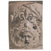 ALBERTOLLI Giacomo Mascherone Con Decorazione Di Foglie Di Acanto ALBERTOLLI Giacomo Mascherone Con Decorazione Di Foglie Di Acanto