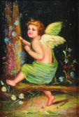 ALBINI Franco A Winged Cherub ALBINI Franco A Winged Cherub