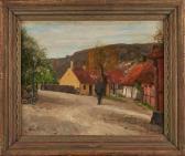 ALBRECHT Kurd Auf Der Dorfstraße ALBRECHT Kurd Auf Der Dorfstraße