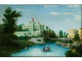 ALBRICH J. Ansicht Des Schlosses Battuglia Bei Padua ALBRICH J. Ansicht Des Schlosses Battuglia Bei Padua