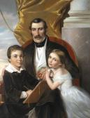 ALCONIERE Theodor Heinrich Nemes Úr Gyermekeivel ALCONIERE Theodor Heinrich Nemes Úr Gyermekeivel