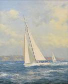 ALCOTT John C. Ship Scene ALCOTT John C. Ship Scene