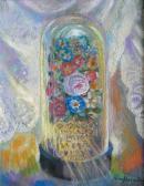 ALEKSANDROWICZ Nina Fleurs Sous Une Cloche De Verre ALEKSANDROWICZ Nina Fleurs Sous Une Cloche De Verre