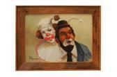 ALEXANDER Harold Rupert L. Pair Of Clowns ALEXANDER Harold Rupert L. Pair Of Clowns