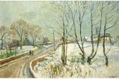 ALFORD John Snowbound Shropshire Village ALFORD John Snowbound Shropshire Village