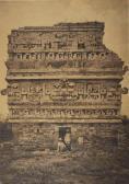 ALFRED PERCIVAL ANNE CARY MAUDSLAY Chichen Itza, Casa De Monjas, Vue De L'ouest, Mexique ALFRED PERCIVAL ANNE CARY MAUDSLAY Chichen Itza, Casa De Monjas, Vue De L'ouest, Mexique