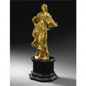 ALGARDI Alessandro A Gilt Bronze Figure Of The Virgin Of The Immaculateconception ALGARDI Alessandro A Gilt Bronze Figure Of The Virgin Of The Immaculateconception