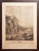 ALIAMET Jacques Idealisierende Landschaft Mit Burg ALIAMET Jacques Idealisierende Landschaft Mit Burg