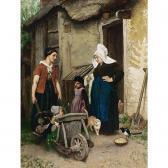 ALLEBÉ Augustus ´buurtpraatje´ ALLEBÉ Augustus ´buurtpraatje´