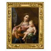 ALLEGRI POMPONIO Madonna Mit Kind Und Johannesknaben ALLEGRI POMPONIO Madonna Mit Kind Und Johannesknaben