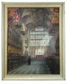 ALLEN Frederick Warren View Of The Interior Of St George's Chapel ALLEN Frederick Warren View Of The Interior Of St George's Chapel