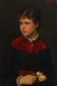ALLERS Christian Wilhelm Mädchenbildnis ALLERS Christian Wilhelm Mädchenbildnis