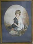 ALLETT William Lady With A Dog ALLETT William Lady With A Dog