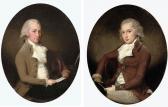 ALLEYNE Francis Portrait Of A Gentleman Traditionally Identified As Mr. Lodington; And Portrait Of A Gentleman Traditionally Identified As John Lodington ALLEYNE Francis Portrait Of A Gentleman Traditionally Identified As Mr. Lodington; And Portrait Of A Gentleman Traditionally Identified As John Lodington