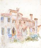 ALLINGHAM Helen Houses Near The Frari, Venice ALLINGHAM Helen Houses Near The Frari, Venice