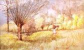 ALLINGHAM Helen Winter Landscape With Lady Gathering Wood For Kindling ALLINGHAM Helen Winter Landscape With Lady Gathering Wood For Kindling