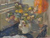 ALLINSON SONYA Flowers By A Window ALLINSON SONYA Flowers By A Window