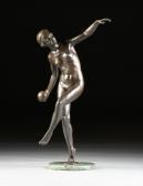 ALLIOT Lucien Charles Edouard Danseuse A La Boule ALLIOT Lucien Charles Edouard Danseuse A La Boule