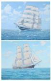 ALLIS Arthur S. Schooners -- Outward And Homeward Bound: Two Works ALLIS Arthur S. Schooners -- Outward And Homeward Bound: Two Works