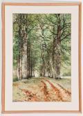 ALLONGE Auguste Autumn Amongst The Birches ALLONGE Auguste Autumn Amongst The Birches