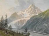 ALMÉRAS Alexandre "vue Del'aiguille Du Dru" ALMÉRAS Alexandre "vue Del'aiguille Du Dru"
