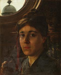 Anna Alma-Tadema - Autoportrait