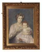 ALMA-TADEMA Anna Baby's Throne ALMA-TADEMA Anna Baby's Throne
