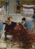 ALMA-TADEMA Lawrence Love's Jewelled Fetter ALMA-TADEMA Lawrence Love's Jewelled Fetter