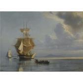 ALTAMURA Ioannis, Jean Frigate On Calm Waters ALTAMURA Ioannis, Jean Frigate On Calm Waters