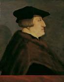 AMBERGER Christoph Bildnis Eines Mannes. AMBERGER Christoph Bildnis Eines Mannes.