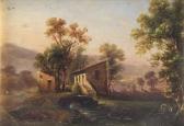 AMICONI Bernardo Paesaggio Con Casolare AMICONI Bernardo Paesaggio Con Casolare