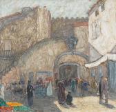 AMIGUET Marcel Orientalische Strassenszene AMIGUET Marcel Orientalische Strassenszene