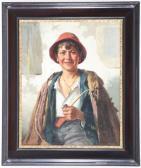 AMODIO Giulio Ritratto Di Giovane AMODIO Giulio Ritratto Di Giovane