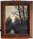 AMON V. Figure By A Woodland Pond AMON V. Figure By A Woodland Pond