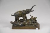 Amorgasti Ant. Eléphant Avec Serpent Amorgasti Ant. Eléphant Avec Serpent